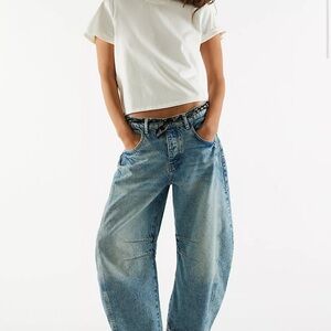 We The Free Barrel Leg Jeans